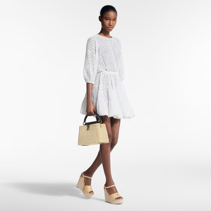 lv louis vuitton mare wedge sandal